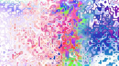 Yumuşak mor ve pembe tonlara sahip soyut organik hücresel doku, sıvı mozaik desen ve rüya gibi dijital yüzey