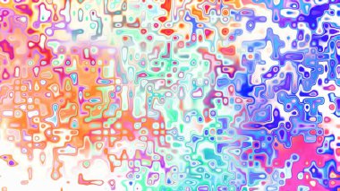 Yumuşak mor ve pembe tonlara sahip soyut organik hücresel doku, sıvı mozaik desen ve rüya gibi dijital yüzey