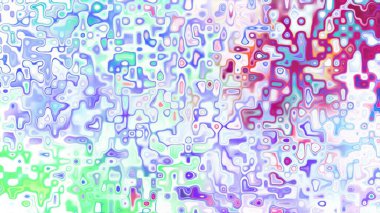 Yumuşak mor ve pembe tonlara sahip soyut organik hücresel doku, sıvı mozaik desen ve rüya gibi dijital yüzey