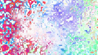 Yumuşak mor ve pembe tonlara sahip soyut organik hücresel doku, sıvı mozaik desen ve rüya gibi dijital yüzey