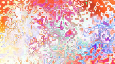 Yumuşak mor ve pembe tonlara sahip soyut organik hücresel doku, sıvı mozaik desen ve rüya gibi dijital yüzey