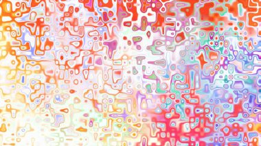 Yumuşak mor ve pembe tonlara sahip soyut organik hücresel doku, sıvı mozaik desen ve rüya gibi dijital yüzey