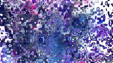 Yumuşak mor ve pembe tonlara sahip soyut organik hücresel doku, sıvı mozaik desen ve rüya gibi dijital yüzey