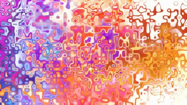 Yumuşak mor ve pembe tonlara sahip soyut organik hücresel doku, sıvı mozaik desen ve rüya gibi dijital yüzey