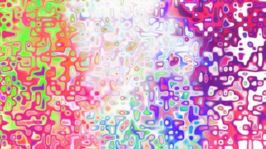 Yumuşak mor ve pembe tonlara sahip soyut organik hücresel doku, sıvı mozaik desen ve rüya gibi dijital yüzey