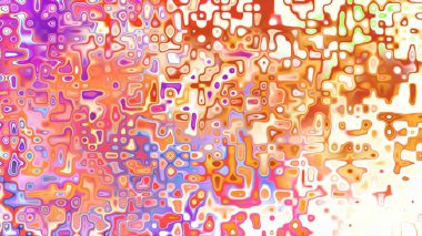 Yumuşak mor ve pembe tonlara sahip soyut organik hücresel doku, sıvı mozaik desen ve rüya gibi dijital yüzey