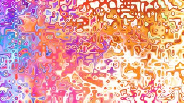 Yumuşak mor ve pembe tonlara sahip soyut organik hücresel doku, sıvı mozaik desen ve rüya gibi dijital yüzey