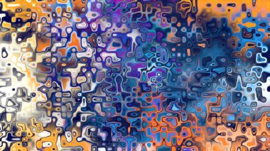 Yumuşak mor ve pembe tonlara sahip soyut organik hücresel doku, sıvı mozaik desen ve rüya gibi dijital yüzey