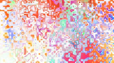 Yumuşak mor ve pembe tonlara sahip soyut organik hücresel doku, sıvı mozaik desen ve rüya gibi dijital yüzey