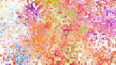 Yumuşak mor ve pembe tonlara sahip soyut organik hücresel doku, sıvı mozaik desen ve rüya gibi dijital yüzey