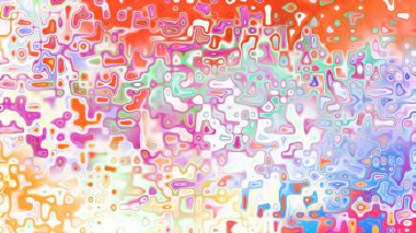 Yumuşak mor ve pembe tonlara sahip soyut organik hücresel doku, sıvı mozaik desen ve rüya gibi dijital yüzey