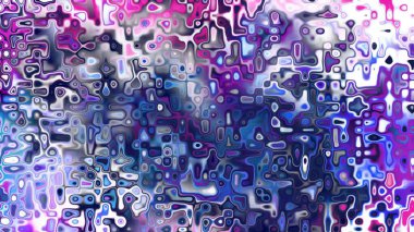 Yumuşak mor ve pembe tonlara sahip soyut organik hücresel doku, sıvı mozaik desen ve rüya gibi dijital yüzey