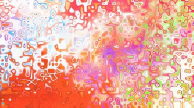 Yumuşak mor ve pembe tonlara sahip soyut organik hücresel doku, sıvı mozaik desen ve rüya gibi dijital yüzey