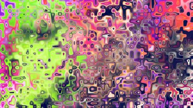 Yumuşak mor ve pembe tonlara sahip soyut organik hücresel doku, sıvı mozaik desen ve rüya gibi dijital yüzey