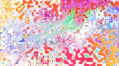 Yumuşak mor ve pembe tonlara sahip soyut organik hücresel doku, sıvı mozaik desen ve rüya gibi dijital yüzey