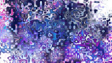 Yumuşak mor ve pembe tonlara sahip soyut organik hücresel doku, sıvı mozaik desen ve rüya gibi dijital yüzey