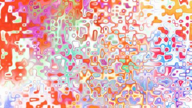 Yumuşak mor ve pembe tonlara sahip soyut organik hücresel doku, sıvı mozaik desen ve rüya gibi dijital yüzey