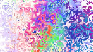 Yumuşak mor ve pembe tonlara sahip soyut organik hücresel doku, sıvı mozaik desen ve rüya gibi dijital yüzey