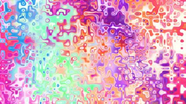 Yumuşak mor ve pembe tonlara sahip soyut organik hücresel doku, sıvı mozaik desen ve rüya gibi dijital yüzey