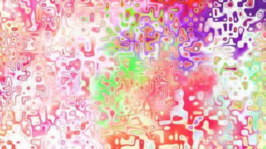 Yumuşak mor ve pembe tonlara sahip soyut organik hücresel doku, sıvı mozaik desen ve rüya gibi dijital yüzey