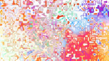 Yumuşak mor ve pembe tonlara sahip soyut organik hücresel doku, sıvı mozaik desen ve rüya gibi dijital yüzey