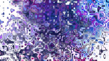 Yumuşak mor ve pembe tonlara sahip soyut organik hücresel doku, sıvı mozaik desen ve rüya gibi dijital yüzey