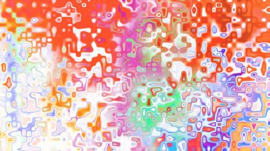 Yumuşak mor ve pembe tonlara sahip soyut organik hücresel doku, sıvı mozaik desen ve rüya gibi dijital yüzey