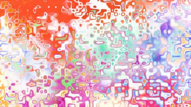 Yumuşak mor ve pembe tonlara sahip soyut organik hücresel doku, sıvı mozaik desen ve rüya gibi dijital yüzey