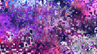 Yumuşak mor ve pembe tonlara sahip soyut organik hücresel doku, sıvı mozaik desen ve rüya gibi dijital yüzey