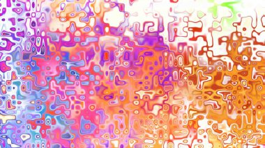 Yumuşak mor ve pembe tonlara sahip soyut organik hücresel doku, sıvı mozaik desen ve rüya gibi dijital yüzey