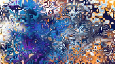 Yumuşak mor ve pembe tonlara sahip soyut organik hücresel doku, sıvı mozaik desen ve rüya gibi dijital yüzey