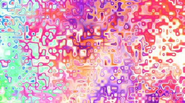 Yumuşak mor ve pembe tonlara sahip soyut organik hücresel doku, sıvı mozaik desen ve rüya gibi dijital yüzey