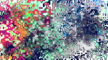 Yumuşak mor ve pembe tonlara sahip soyut organik hücresel doku, sıvı mozaik desen ve rüya gibi dijital yüzey