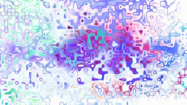 Yumuşak mor ve pembe tonlara sahip soyut organik hücresel doku, sıvı mozaik desen ve rüya gibi dijital yüzey