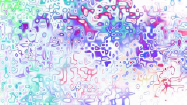 Yumuşak mor ve pembe tonlara sahip soyut organik hücresel doku, sıvı mozaik desen ve rüya gibi dijital yüzey