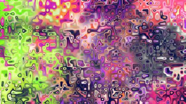 Yumuşak mor ve pembe tonlara sahip soyut organik hücresel doku, sıvı mozaik desen ve rüya gibi dijital yüzey