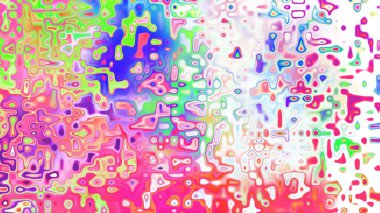 Yumuşak mor ve pembe tonlara sahip soyut organik hücresel doku, sıvı mozaik desen ve rüya gibi dijital yüzey