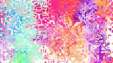 Yumuşak mor ve pembe tonlara sahip soyut organik hücresel doku, sıvı mozaik desen ve rüya gibi dijital yüzey