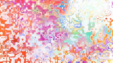 Yumuşak mor ve pembe tonlara sahip soyut organik hücresel doku, sıvı mozaik desen ve rüya gibi dijital yüzey