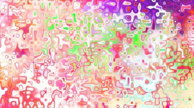 Yumuşak mor ve pembe tonlara sahip soyut organik hücresel doku, sıvı mozaik desen ve rüya gibi dijital yüzey