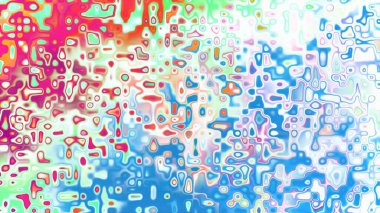 Yumuşak mor ve pembe tonlara sahip soyut organik hücresel doku, sıvı mozaik desen ve rüya gibi dijital yüzey