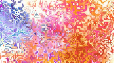 Yumuşak mor ve pembe tonlara sahip soyut organik hücresel doku, sıvı mozaik desen ve rüya gibi dijital yüzey