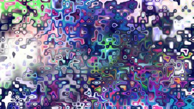 Yumuşak mor ve pembe tonlara sahip soyut organik hücresel doku, sıvı mozaik desen ve rüya gibi dijital yüzey