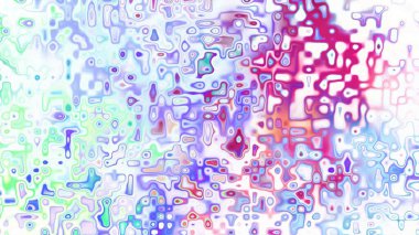 Yumuşak mor ve pembe tonlara sahip soyut organik hücresel doku, sıvı mozaik desen ve rüya gibi dijital yüzey