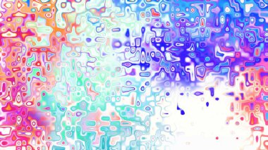 Yumuşak mor ve pembe tonlara sahip soyut organik hücresel doku, sıvı mozaik desen ve rüya gibi dijital yüzey