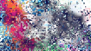 Yumuşak mor ve pembe tonlara sahip soyut organik hücresel doku, sıvı mozaik desen ve rüya gibi dijital yüzey