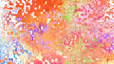 Yumuşak mor ve pembe tonlara sahip soyut organik hücresel doku, sıvı mozaik desen ve rüya gibi dijital yüzey