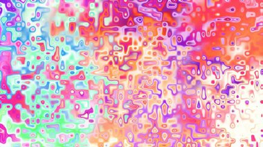 Yumuşak mor ve pembe tonlara sahip soyut organik hücresel doku, sıvı mozaik desen ve rüya gibi dijital yüzey