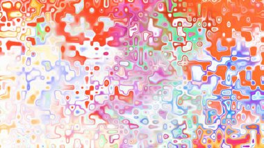 Yumuşak mor ve pembe tonlara sahip soyut organik hücresel doku, sıvı mozaik desen ve rüya gibi dijital yüzey