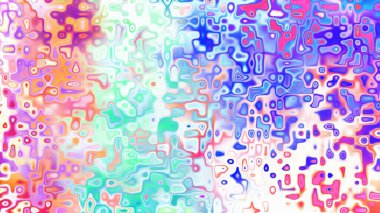 Yumuşak mor ve pembe tonlara sahip soyut organik hücresel doku, sıvı mozaik desen ve rüya gibi dijital yüzey